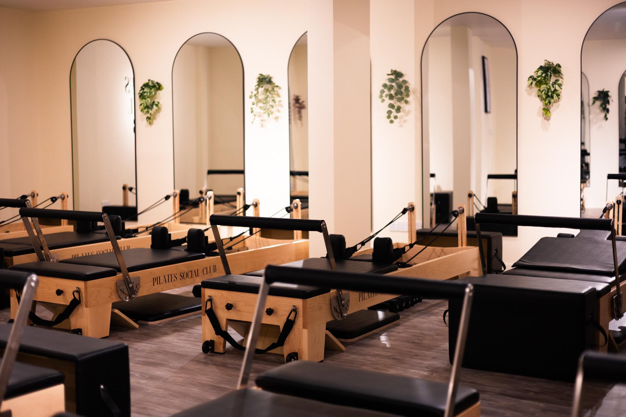 Interior of the Pilates Social Club studio